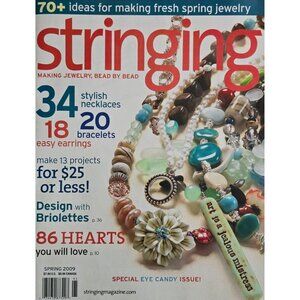 Stringing Magazine Spring 2009 70 Ideas For Making Fresh Spring Jewelry